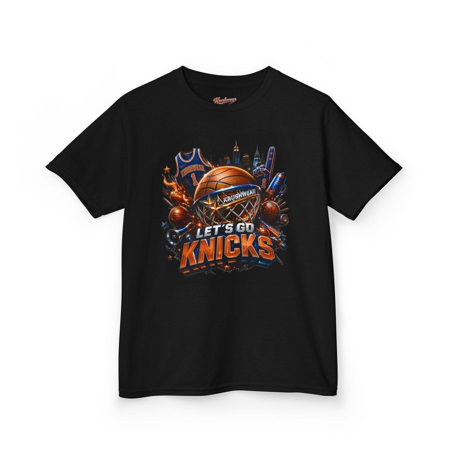Kids Krushwear 'Let’s Go Knicks' Basketball T-Shirt