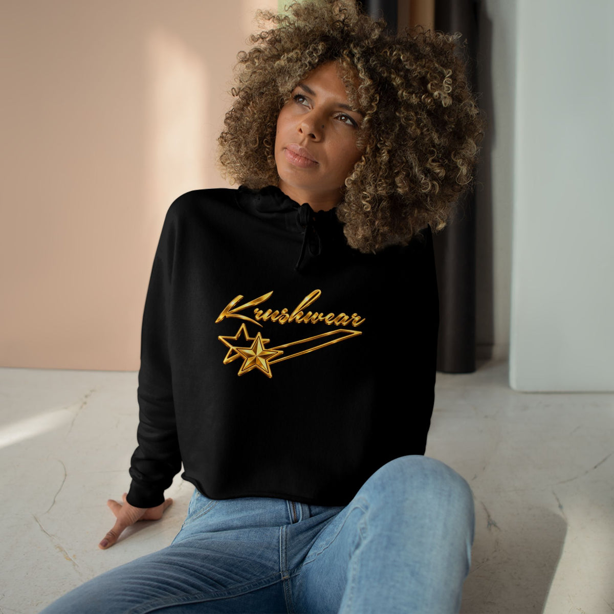 Krushwear Crop Hoodie