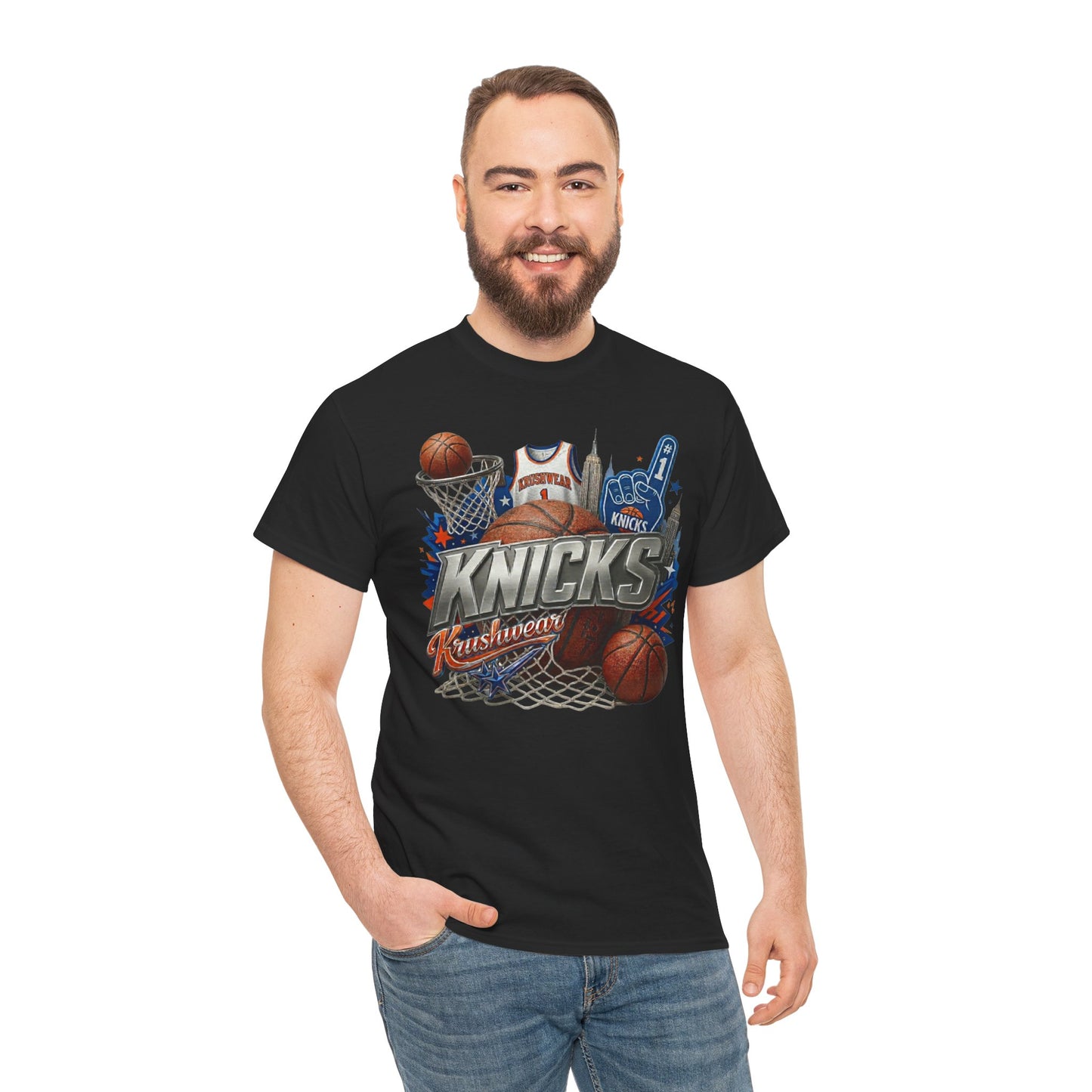 Krushwear Knicks Basketball Tee